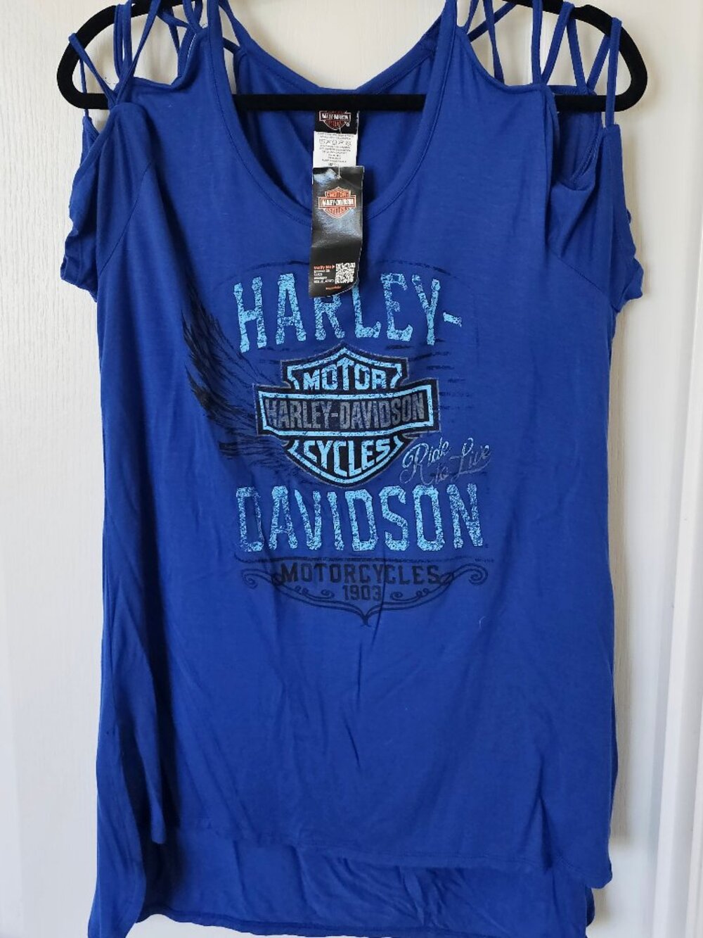 Harley-Davidson Orlando Florida Motorcycle Women's Graphic T-shirt NWT | Size: L